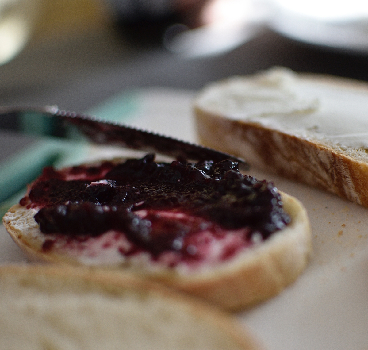 pan con mermelada