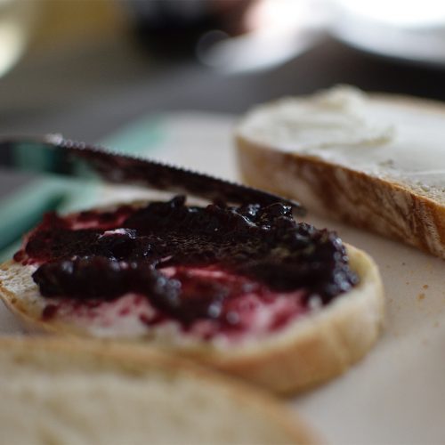 pan con mermelada